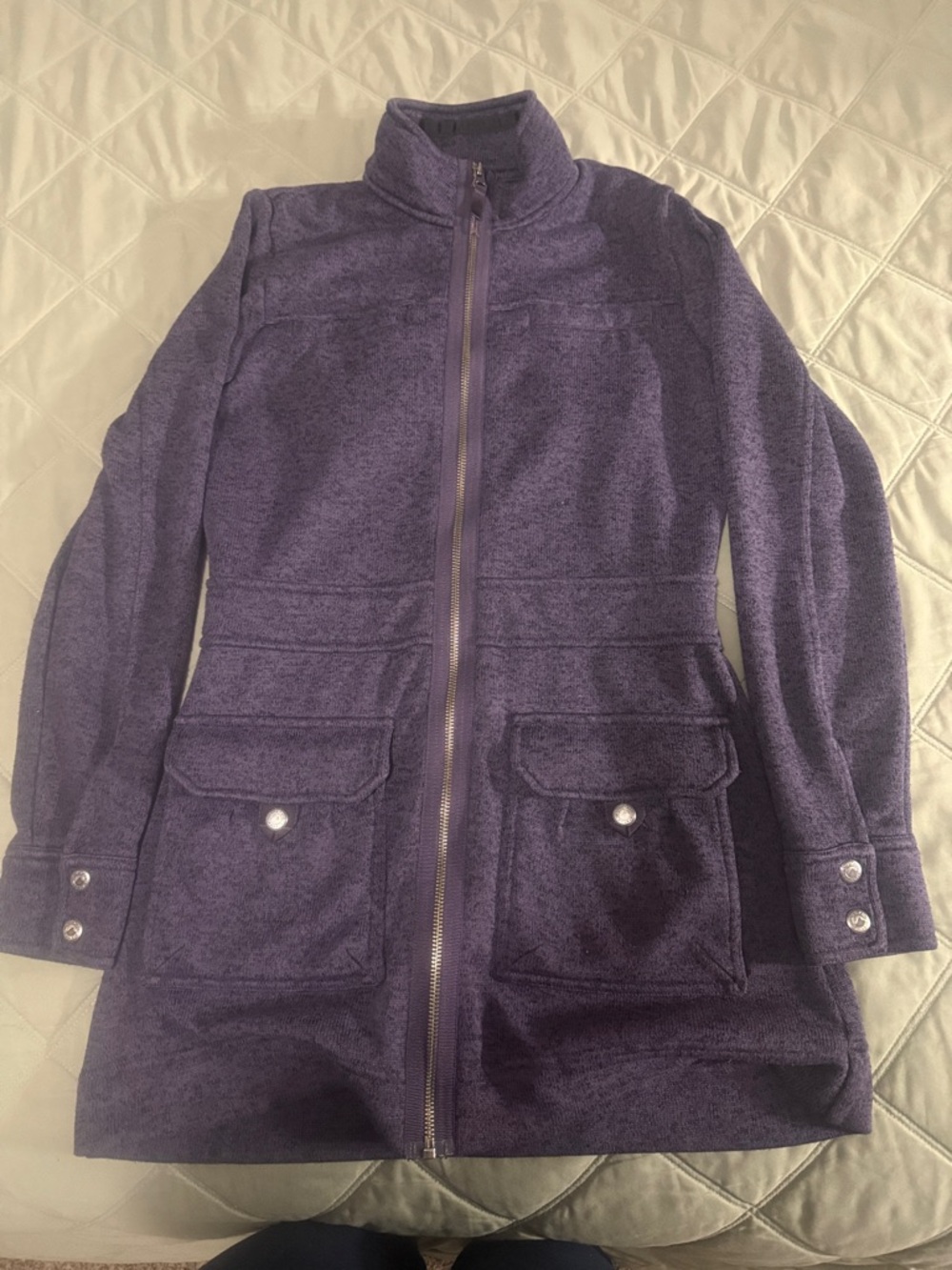 Mountain Khakis Deep Purple Full-Zip Utility Jacket